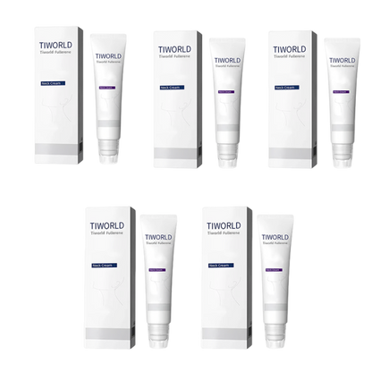 ✨ Smooth & Lift Your Neck Tiworld™ Next-Gen 5-Roller Anti-Aging Lift Cream – Elevate Your Neck Care Routine ✨