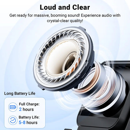 🔊🔊🔊 5-in-1 Wireless Speaker Phone Stand with Power Bank