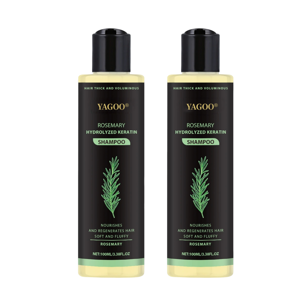 🌱 LAST DAY 50% OFF-Yagoo® Rosemary Hydrolyzed Shampoo , Unlock the Secret to Thicker, Healthier-Looking Hair
