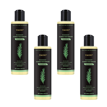 🌱 LAST DAY 50% OFF-Yagoo® Rosemary Hydrolyzed Shampoo , Unlock the Secret to Thicker, Healthier-Looking Hair