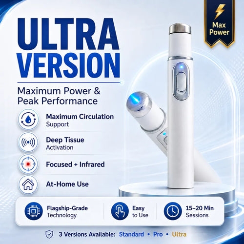 Advanced Acoustic Shockwave Therapy restores penile tissue health to enhance rise rigidity, stamina, and male performance confidence, relieving muscle pain, joint stiffness, tendon discomfort 📈