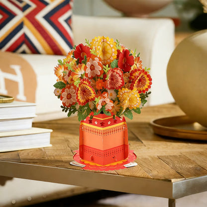 🏆85K+ SOLD! 🌼💌 Forever-Blooming 3D Flower Pop-Up Card– Personalized Love Message & Everlasting Bloom 🎁