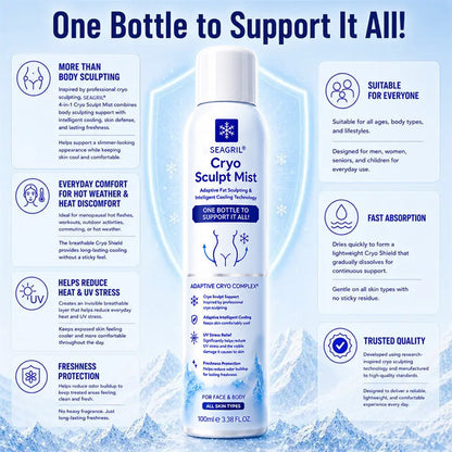 𝐒𝐄𝐀𝐆𝐑𝐈𝐋® 4-in-1 Cryo Sculpt Mist
