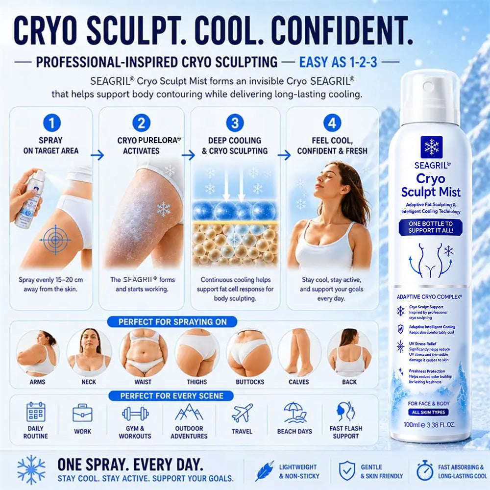 𝐒𝐄𝐀𝐆𝐑𝐈𝐋® 4-in-1 Cryo Sculpt Mist