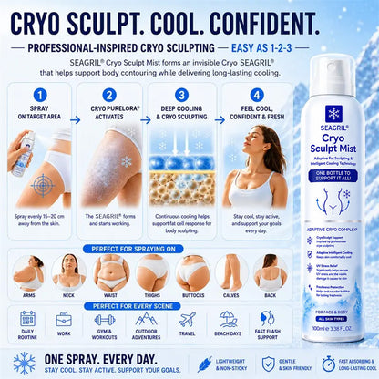 𝐒𝐄𝐀𝐆𝐑𝐈𝐋® 4-in-1 Cryo Sculpt Mist