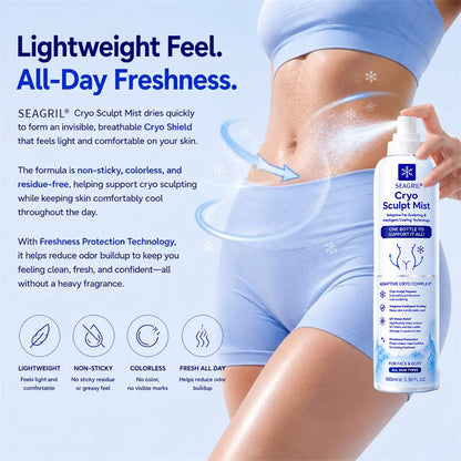 𝐒𝐄𝐀𝐆𝐑𝐈𝐋® 4-in-1 Cryo Sculpt Mist
