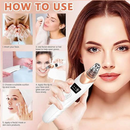 ✨ Powerful Blackhead Removal Machine – Skin Care & Pore Cleaner 💧
